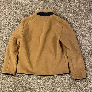 Pendleton Men's Winthrop Berber Fleece Jacket, Chamois, Medium 並行輸入品 Pendleton Winthrop Berber Fleece Jacket Storm Blue Men\u0027s Size XL